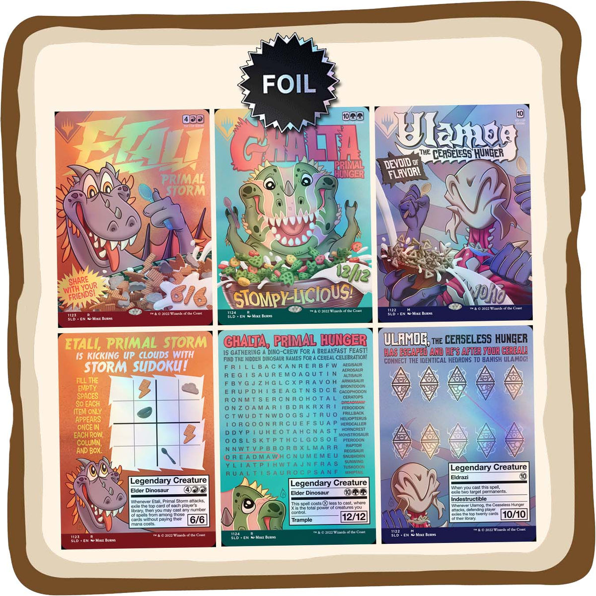 Foil Etali Ghalta Ulamog Magic: The Gathering Secret Lair: Just