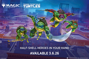 Magic The Gathering Tortues Ninja : sortie le 27 février en avant-première !