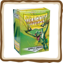100 DRAGON SHIELD MATTE : APPLE GREEN