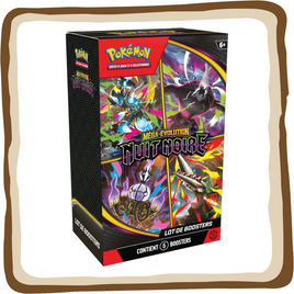 POKÉMON ME05 : Bundle 6 Boosters Nuit Noire FR