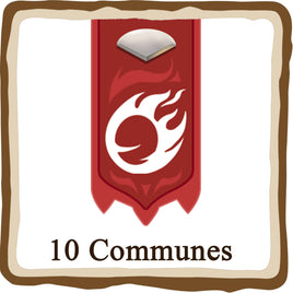 Lot de 10 communes : BRAVOS