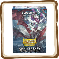 Protèges Cartes DUAL MATTE : COBALT & SILVER