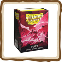 100 DRAGON SHIELD DUAL MATTE - FURY