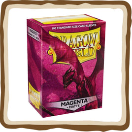 100 DRAGON SHIELD MATTE : MAGENTA