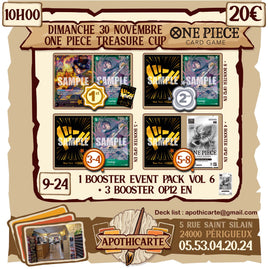 ONE PIECE : TREASURE CUP NOVEMBRE