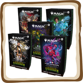 MTG : Strixhaven les 5 Commanders