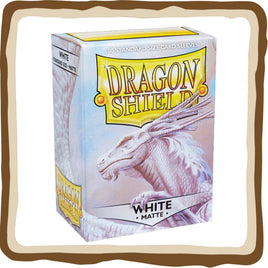 100 DRAGON SHIELD MATTE : WHITE