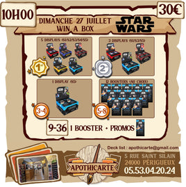 Tournoi Star Wars: Win a Box