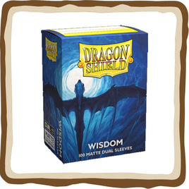 100 DRAGON SHIELD DUAL MATTE - WISDOM